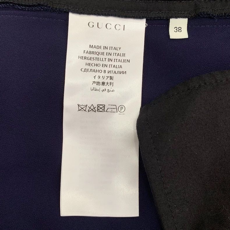 Gucci Gucci Dark blue side striped casual trousers 2502-Nextarrow Size US 28 / EU 44 - 7 Thumbnail