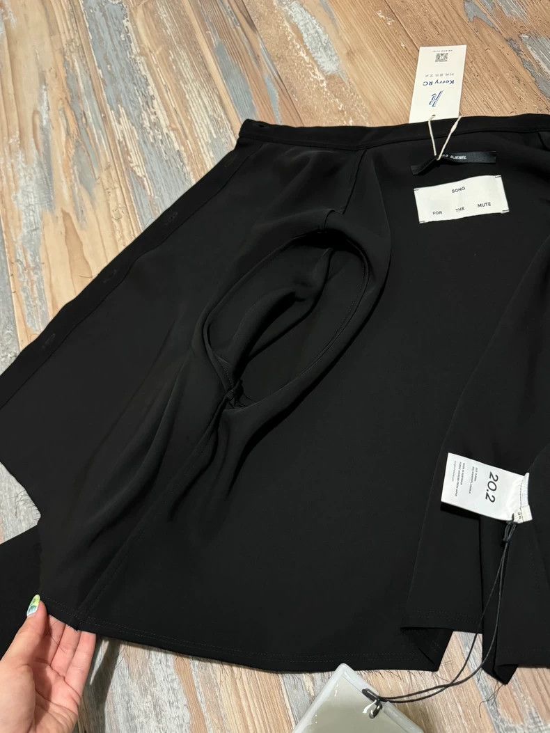 Song For The Mute Song For The Mute black long-sleeve shirt Size XXS / US 00 / IT 34 - 6 Thumbnail