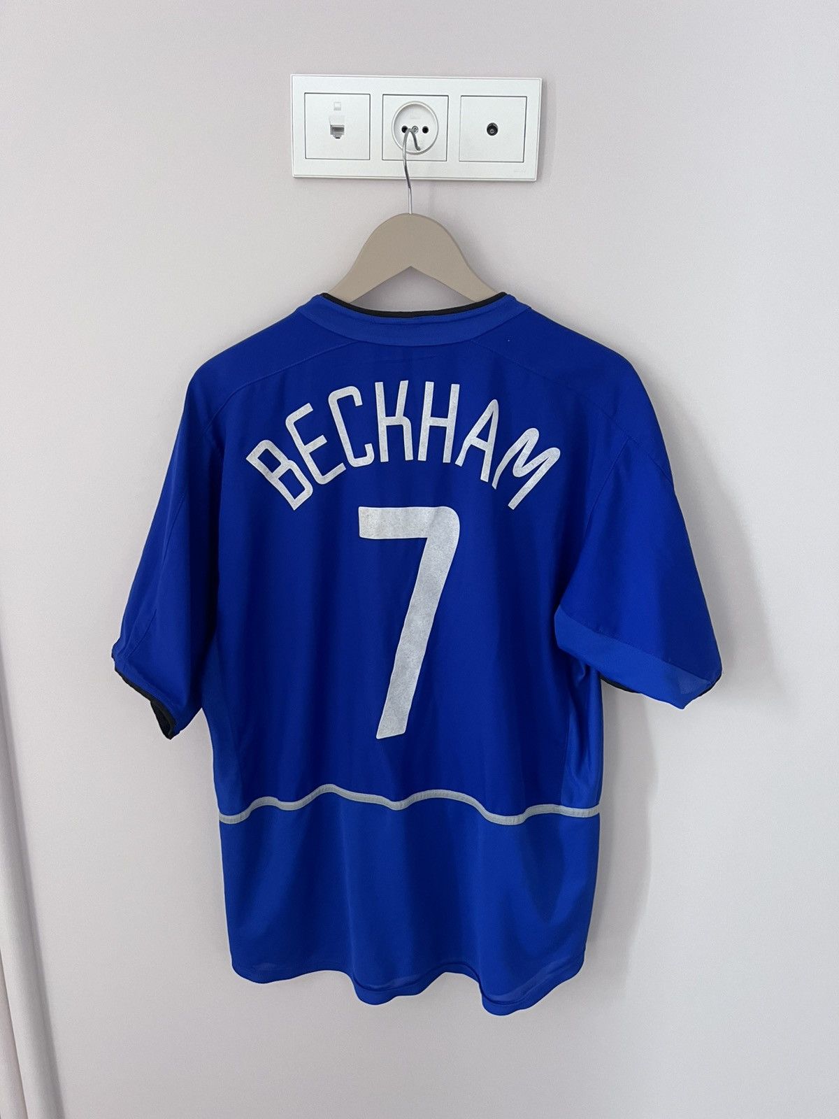 Nike Nike 2002/03 Manchester United Soccer Jersey Beckham 7 Size US L / EU 52-54 / 3 - 4 Thumbnail