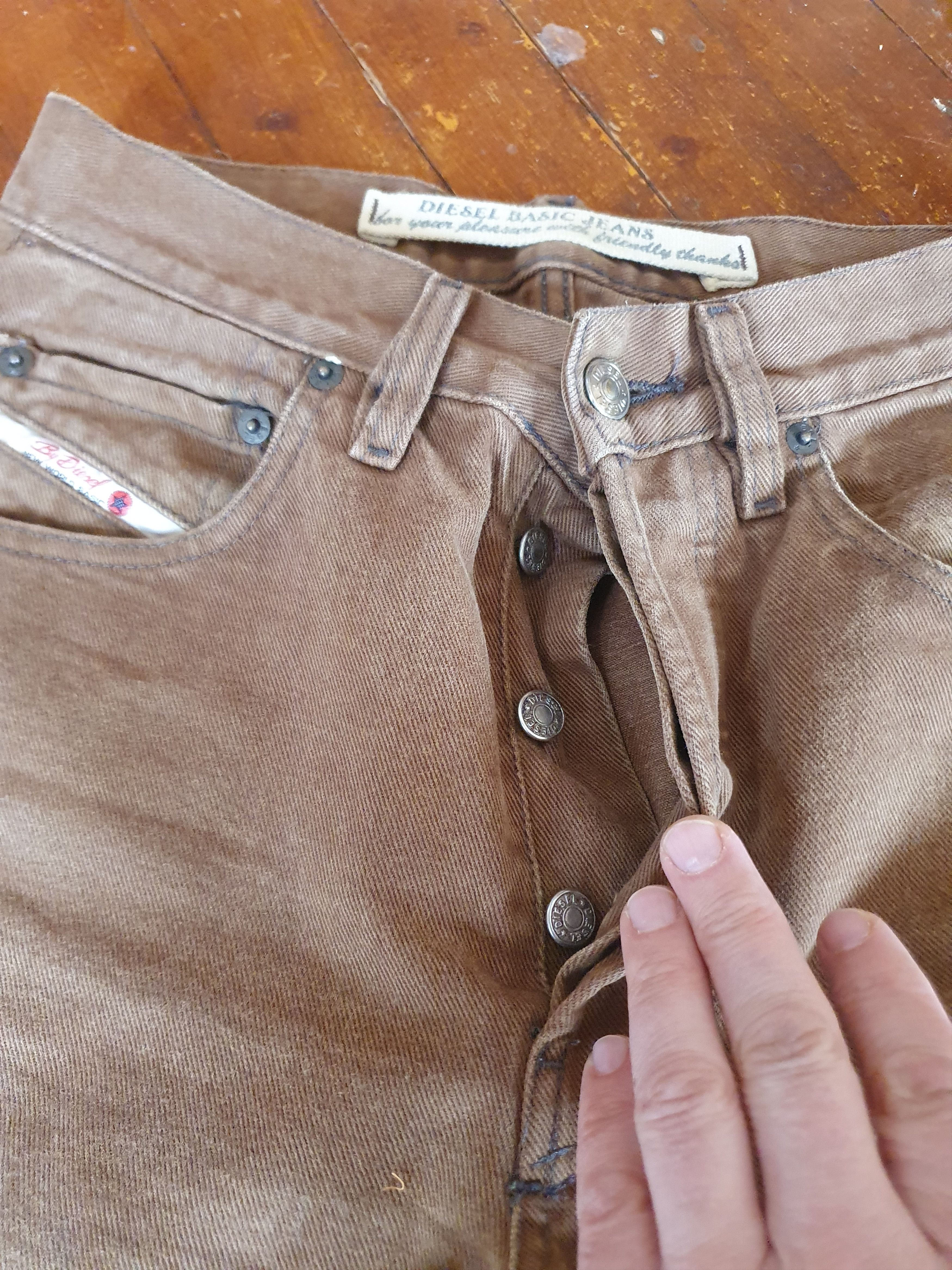 Diesel × Vintage Diesel Basic Jeans 5355 Vintage Made in Italy sz 29 Size US 29 - 10 Thumbnail
