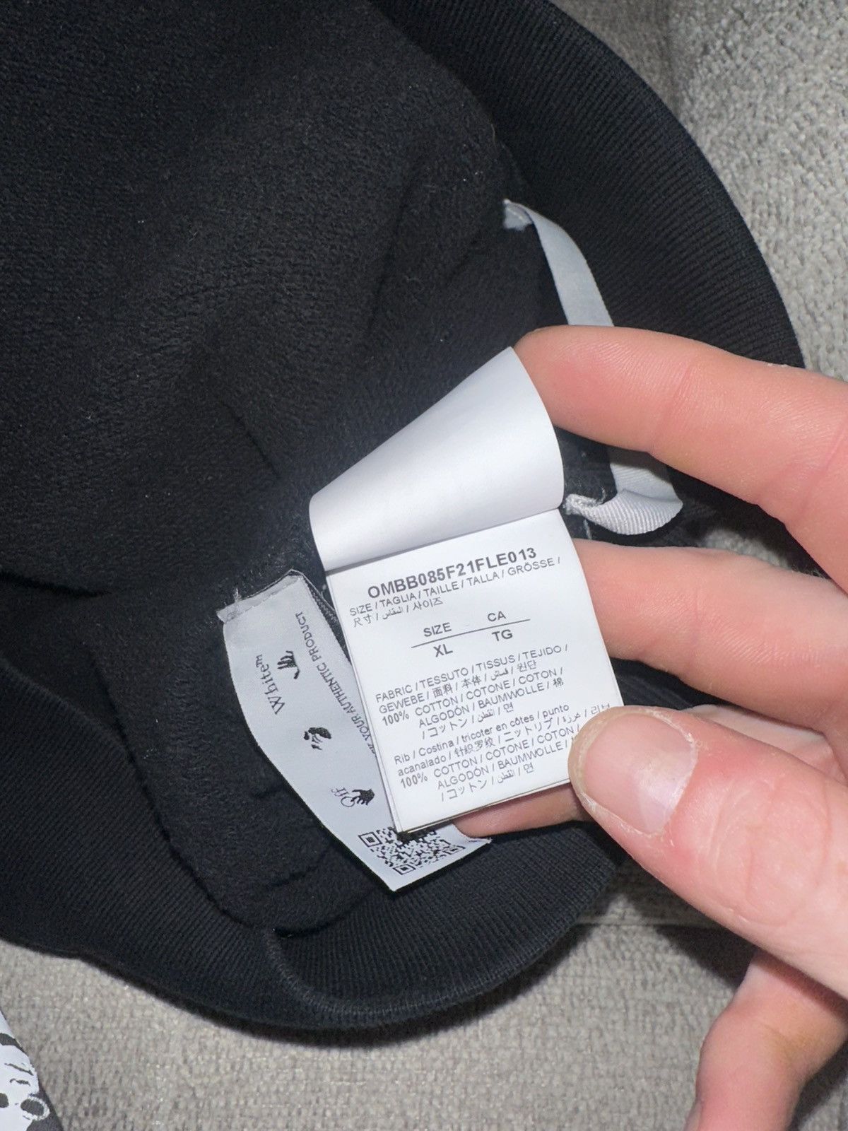 Off-White Off-White Caravaggio Boy Skate Hoodie Size US XL / EU 56 / 4 - 6 Thumbnail