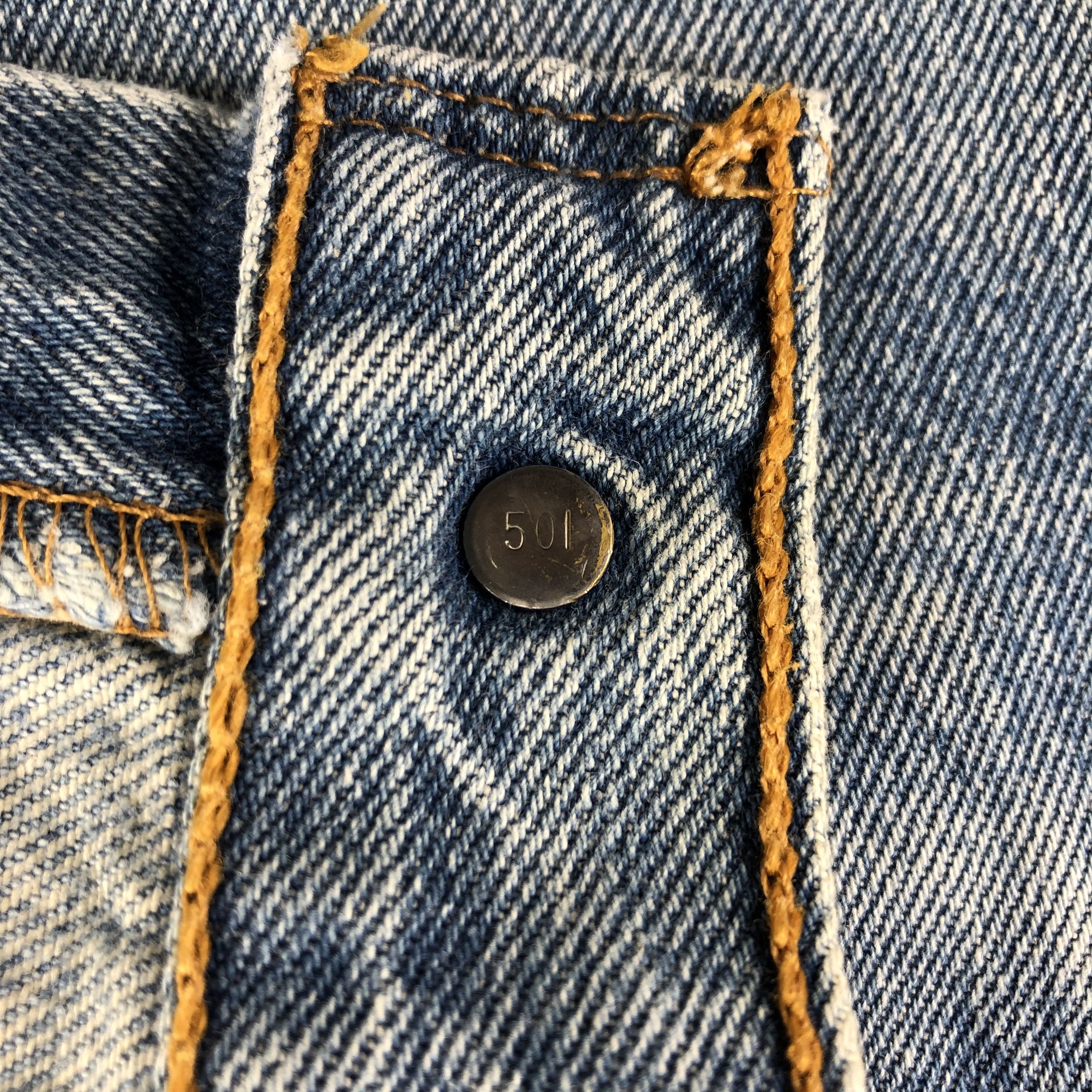 Levi's Vintage 90s Levis 501 Jeans-JM2721 Size US 28 / EU 44 - 11 Thumbnail