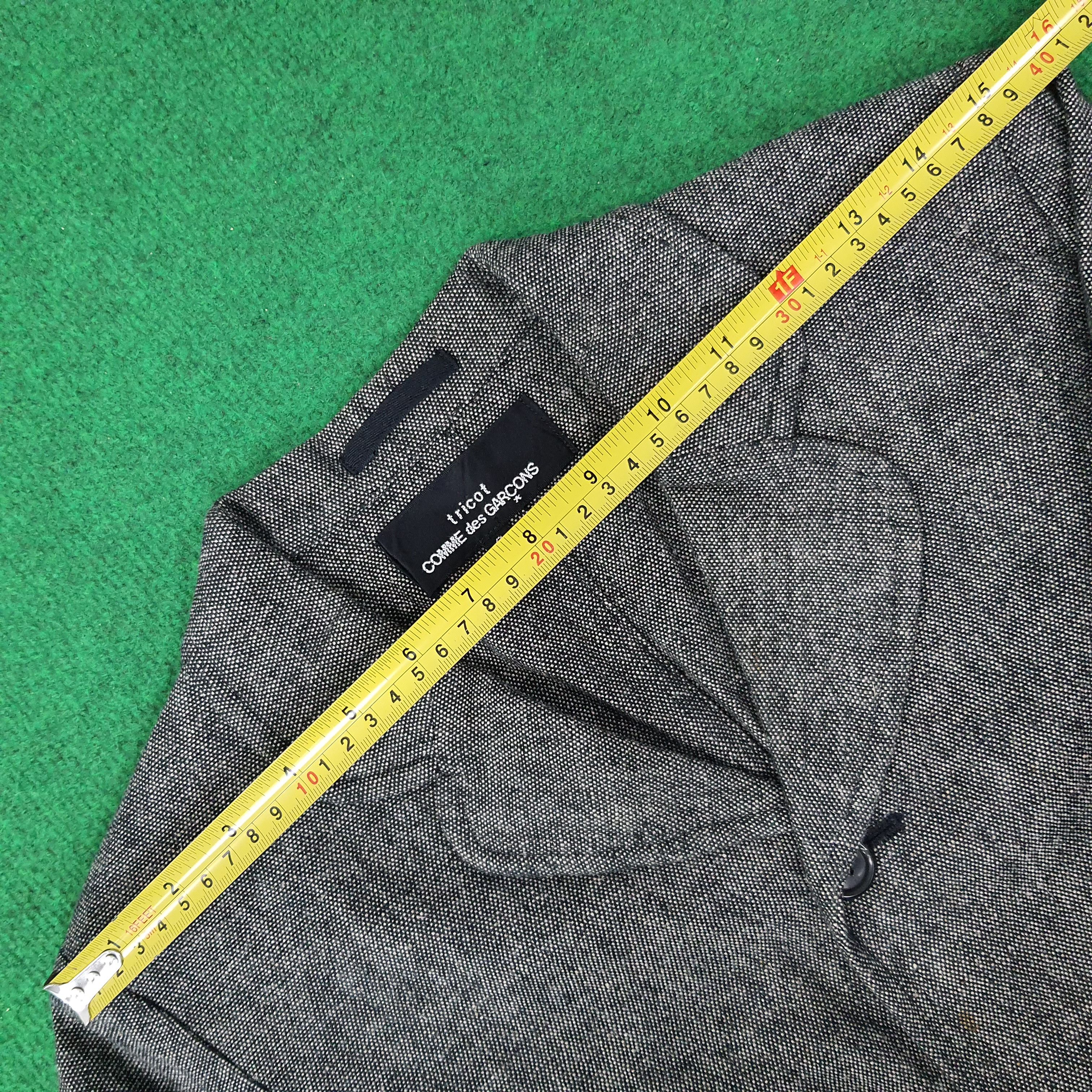 Tricot Comme des Garcons Vintage Tricot Comme Des Garcons Designer Blazer Coat c255N3 Size XS / US 0-2 / IT 36-38 - 9 Thumbnail