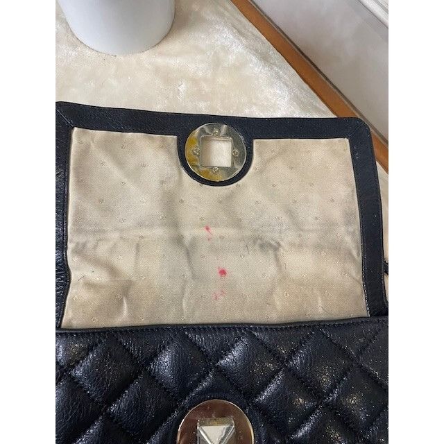 Kate Spade KATE SPADE Gold Coast BLACK LEATHER Charlize Quilted Flap Sh Size ONE SIZE - 9 Thumbnail