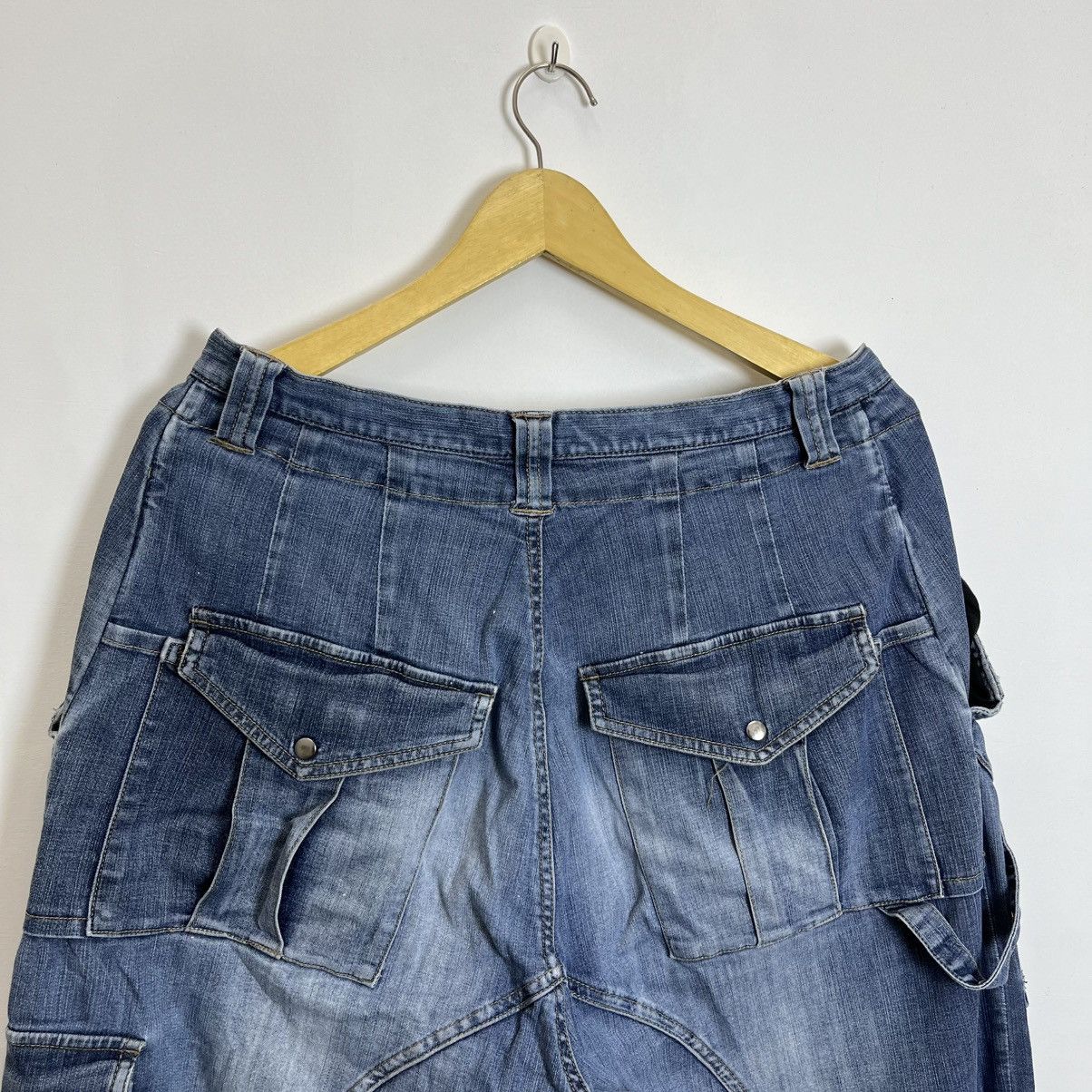 PPFM ARCHIVE ITEMS PPFM WorkWear Distressed Jeans 3D Pocket Size US 30 / EU 46 - 11 Thumbnail