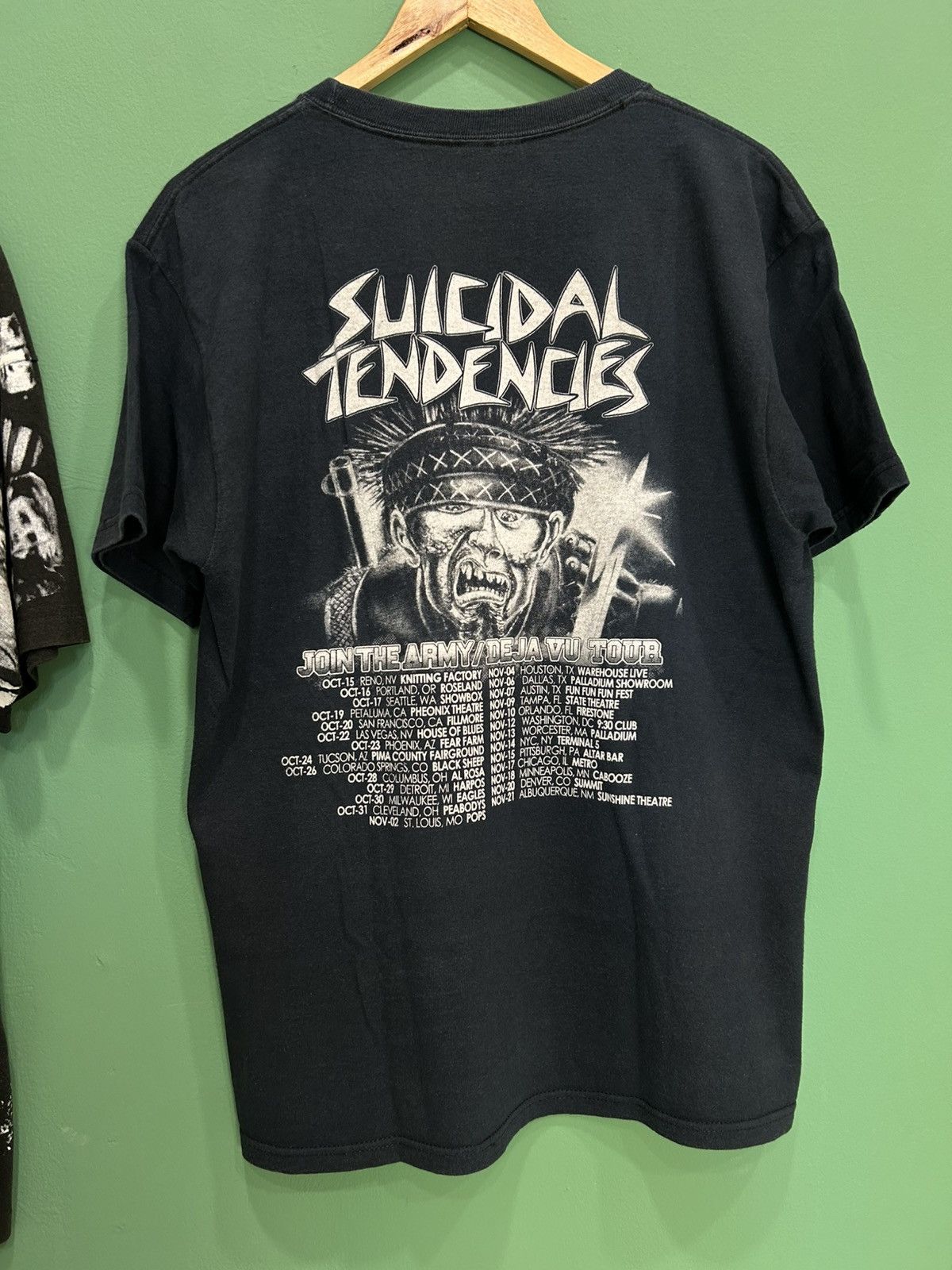 Band Tees Suicidal Tendencies Join The Army / Deja Vu Tour 2010 Size US M / EU 48-50 / 2 - 1 Thumbnail