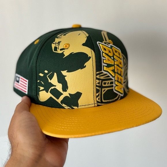 NFL NEW GREEN BAY PACKERS NFL COLORS FLAT BILL SNAPBACK Size ONE SIZE - 1 Thumbnail