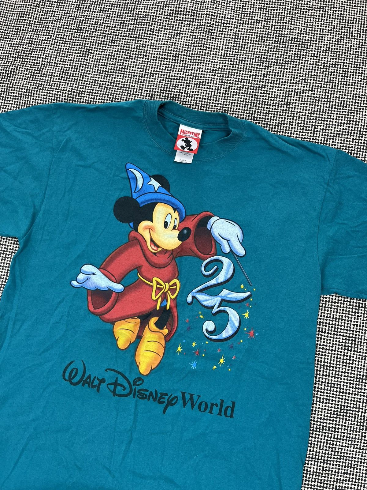 Disney × Vintage ➕ vintage 90s Walt disney world made in usa t-shirt Size US L / EU 52-54 / 3 - 2 Thumbnail