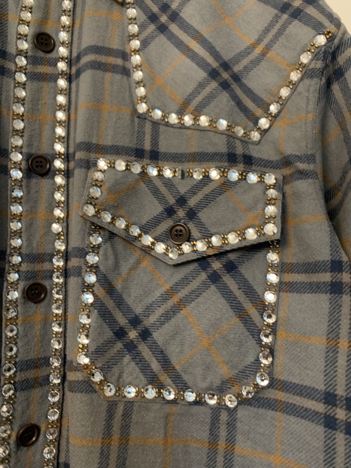 Dries Van Noten Country shirt with cristals Size US L / EU 52-54 / 3 - 2 Thumbnail
