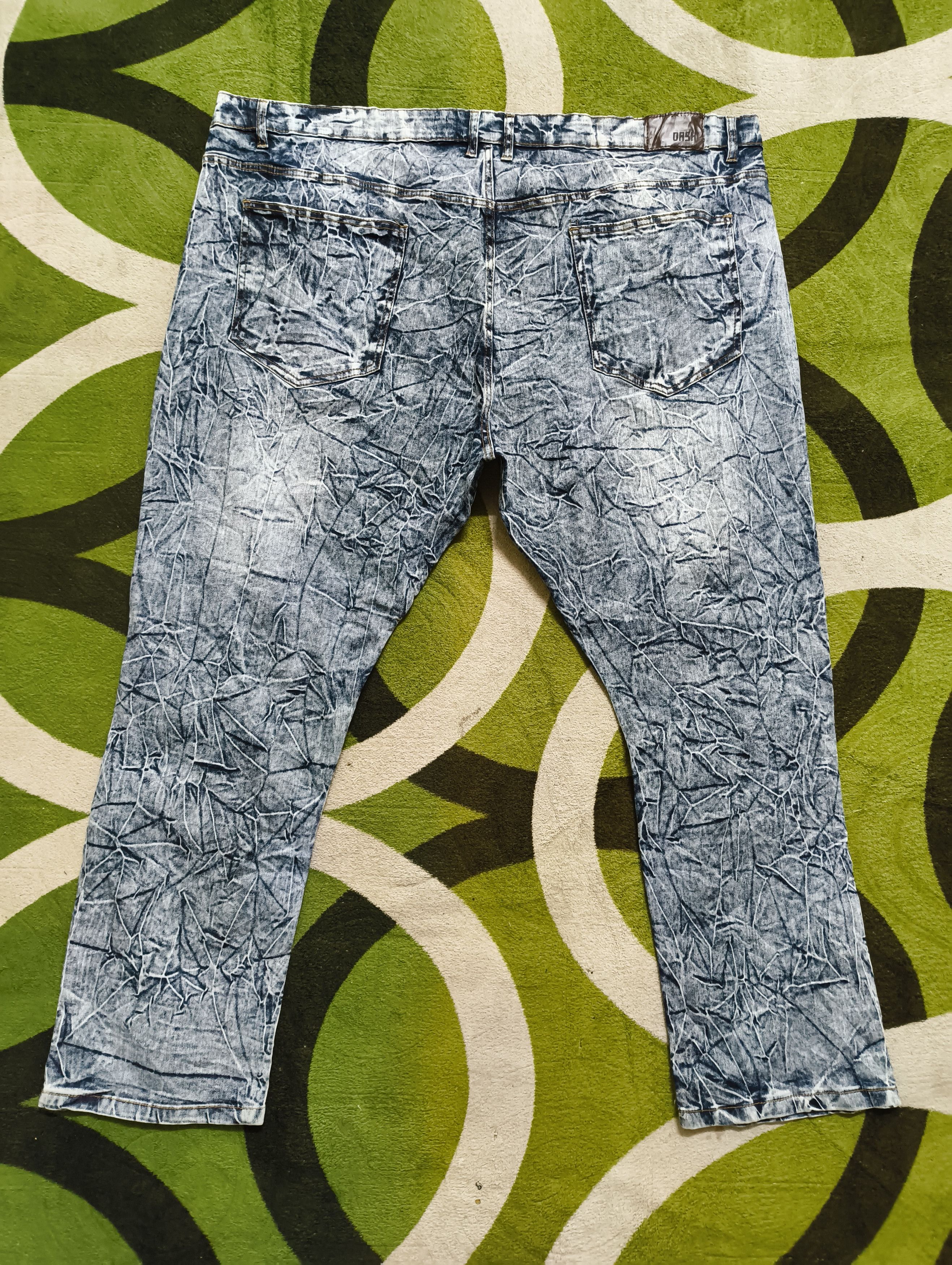 Other DASH BIKER JEANS BIG SIZE W48-50 Size US 44 / EU 60 - 3 Thumbnail