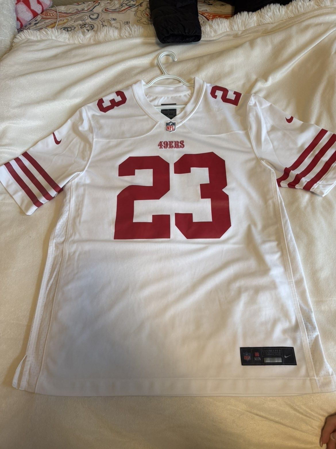 NFL Nike San Francisco 49ers Christian McCaffrey #23 jersey L Size US L / EU 52-54 / 3 - 1 Thumbnail