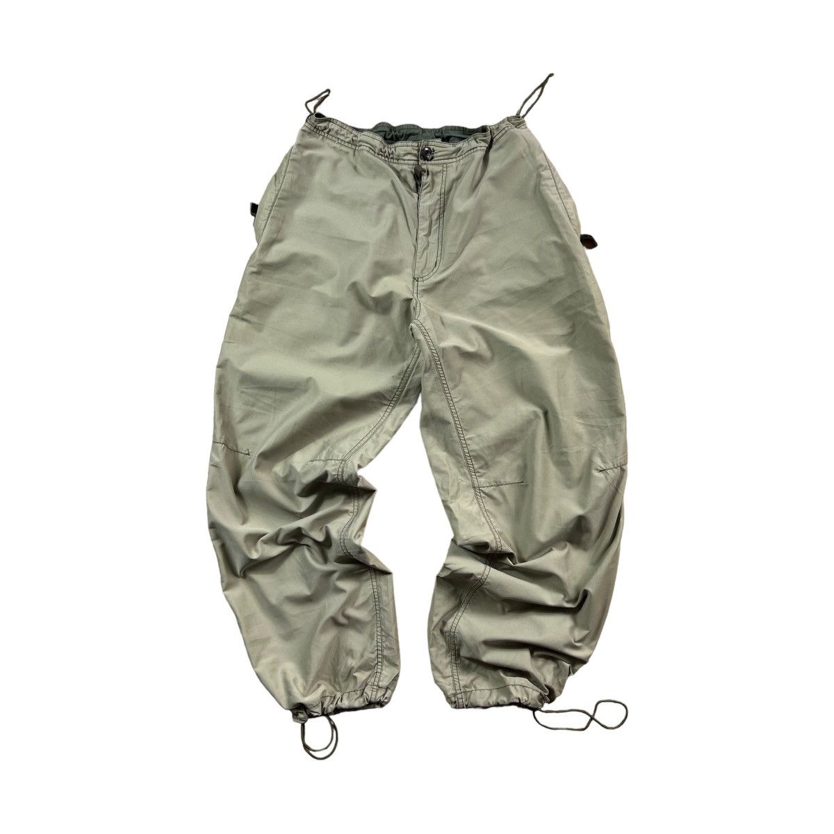Gap × Vintage GAP PARACHUTE BALLON JOGGER Y2K 2000S KANYE GORPCORE UTILITY Size US 32 / EU 48 - 1 Thumbnail