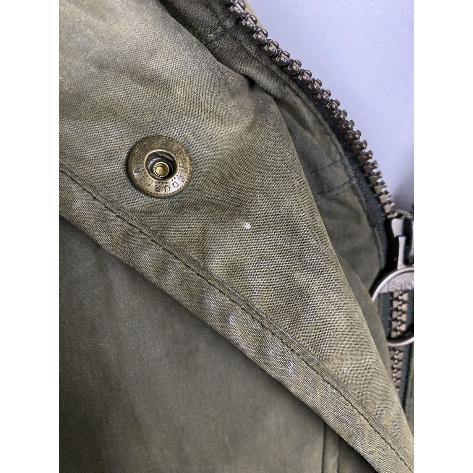 Barbour Barbour Brittania Green Waxed Winter Insulated Parka Jacket Size M / US 6-8 / IT 42-44 - 12 Thumbnail