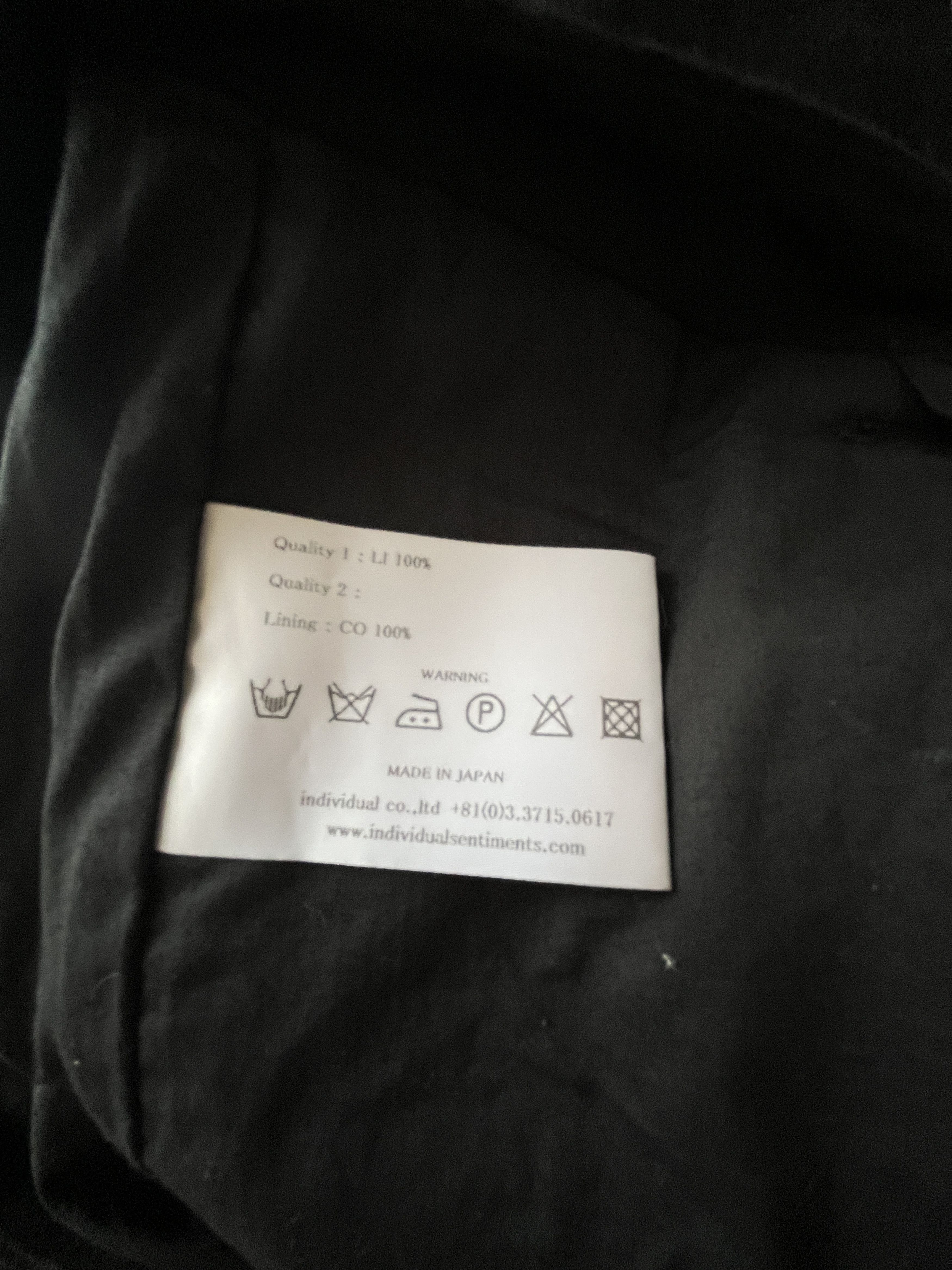 Individual Sentiments Black Linen Long Shorts Size US 30 / EU 46 - 4 Thumbnail