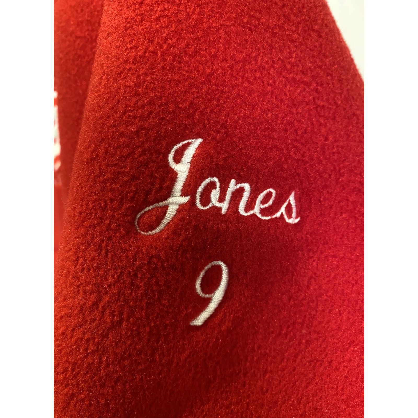 Vintage VINTAGE Camptown Unisex XS Hockey Hooded Jacket Red Embroidered Chest Sleeve Fleece Zip Winter Mens Size US XS / EU 42 / 0 - 4 Thumbnail