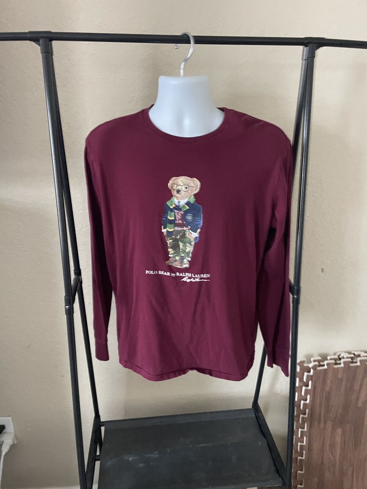 Polo Ralph Lauren Polo Bear Camo Preppy LS tee Size US M / EU 48-50 / 2 - 1 Thumbnail