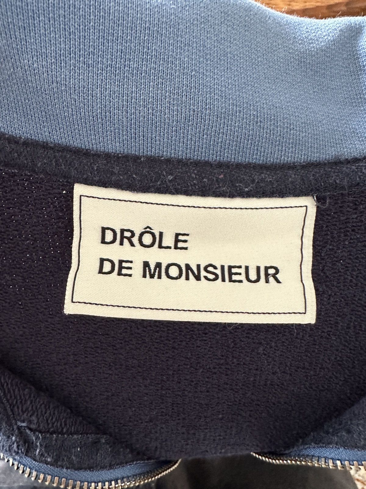 Drole De Monsieur Drole De Monsieur Half Zip Not From Paris Madame Sweat Size US L / EU 52-54 / 3 - 3 Thumbnail