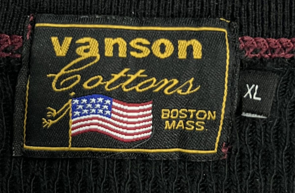 Vintage VINTAGE VANSON MOTORCYCLES SPEED-KING SWEATSHIRT Size US XL / EU 56 / 4 - 10 Thumbnail