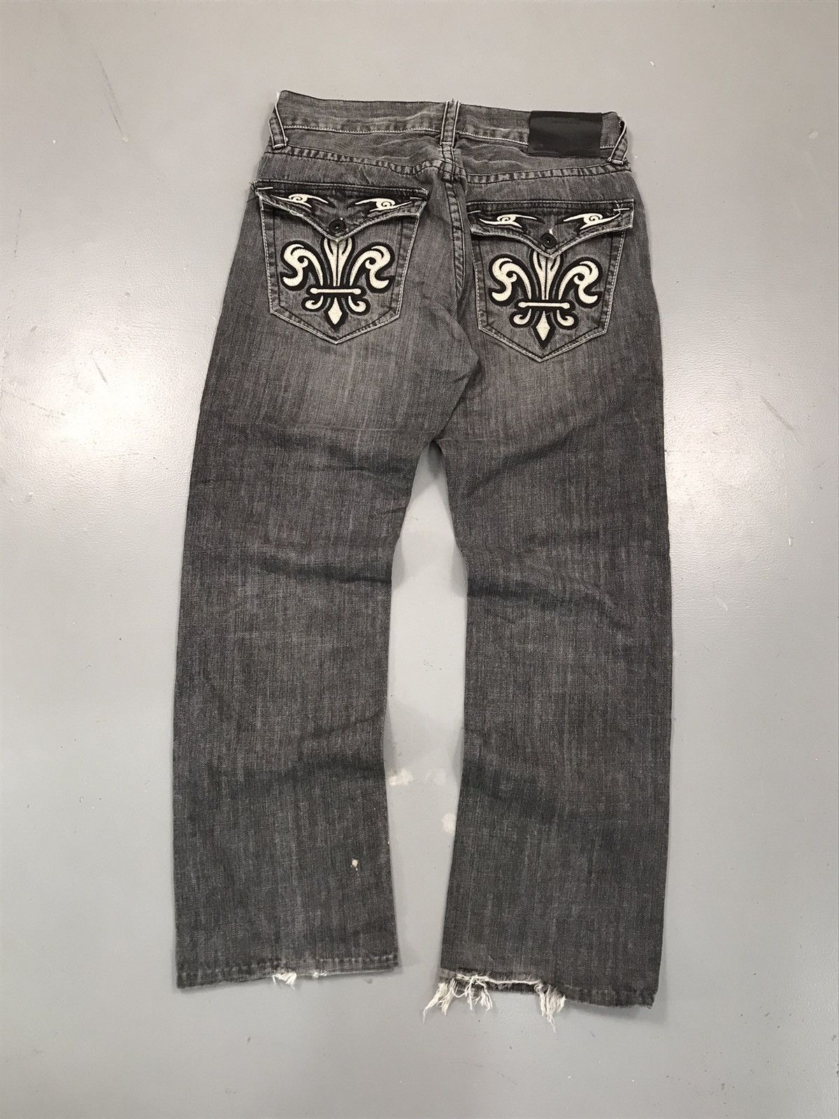 JNCO × Southpole × Vintage Vintage 90s Jnco cloves embroidered denim Size US 31 - 1 Thumbnail