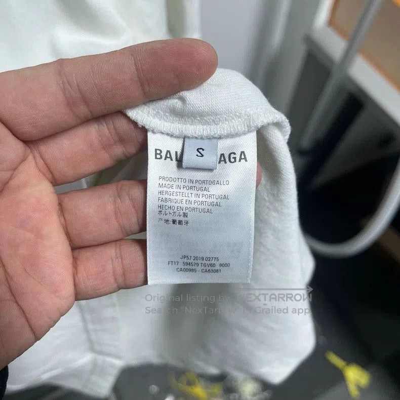 Balenciaga Balenciaga Wheat Ear Short Sleeve Tee. Size US S / EU 44-46 / 1 - 4 Thumbnail