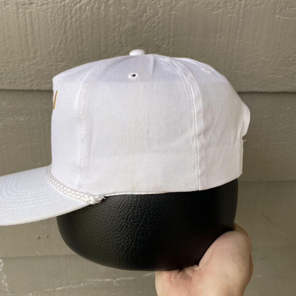 Other Vintage 90s Alaska Polar Bear Snapback Hat White Size ONE SIZE - 4 Thumbnail