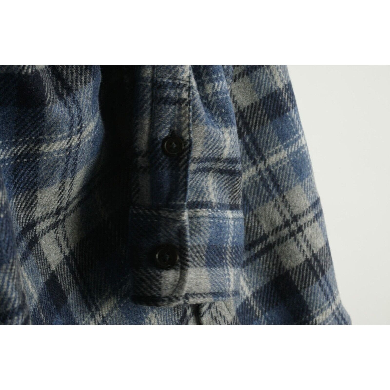 A.P.C. New A.P.C. Large Plaid Flannel Wool Trek Shirt Jacket Size US L / EU 52-54 / 3 - 8 Thumbnail