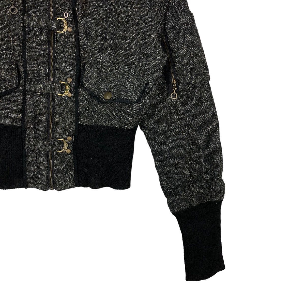 Hysteric Glamour 🔥90’s Cropped Biker Jacket Bondage Design Japan Made Size US S / EU 44-46 / 1 - 5 Thumbnail