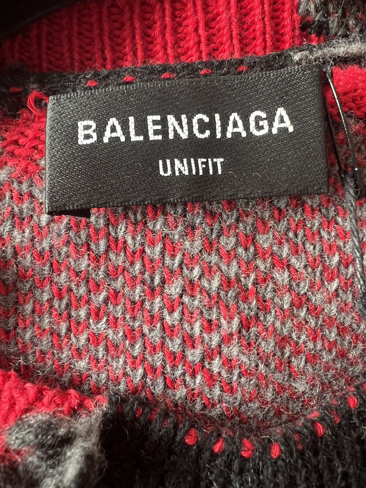 Balenciaga 🔥 Balenciaga distressed wool Knit top sweater pullover Size US S / EU 44-46 / 1 - 6 Thumbnail