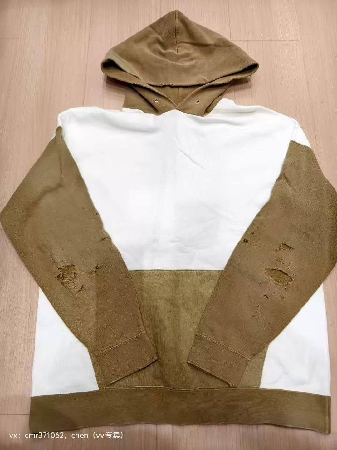Visvim visvim 20SS jumbo hoodie crash fleece lined colorblock used 5 Size US XXL / EU 58 / 5 - 1 Thumbnail