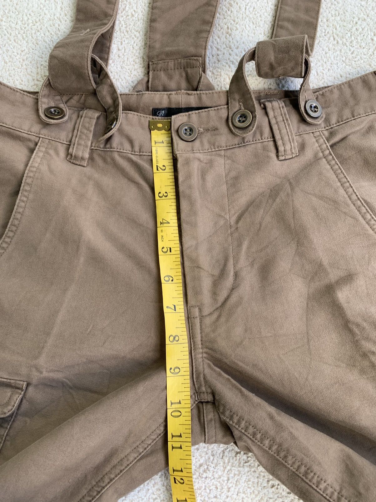 Japanese Brand × Le Grande Bleu (L.G.B.) × Vintage VTG 00s Bicolbird design Strap Cargo Pants Size US 30 / EU 46 - 18 Thumbnail
