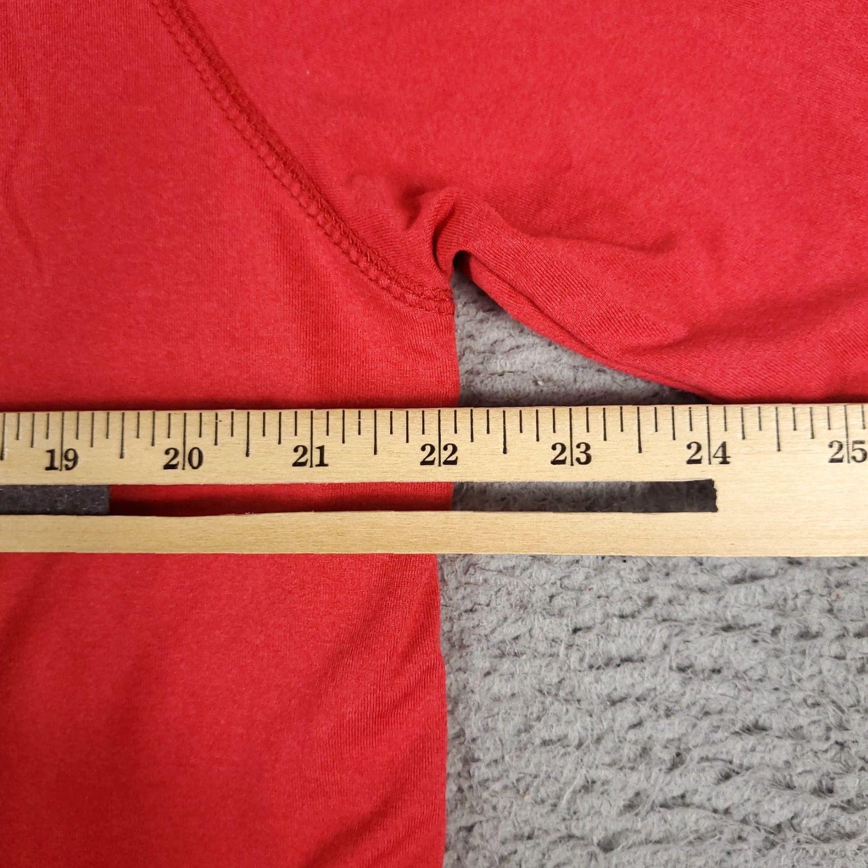 Reebok Reebok T Shirt Mens Large Red Active Pullover Short Sleeve Fall Summer Winter All Seasons Sports Gym Workout Casual Men Size US L / EU 52-54 / 3 - 6 Thumbnail