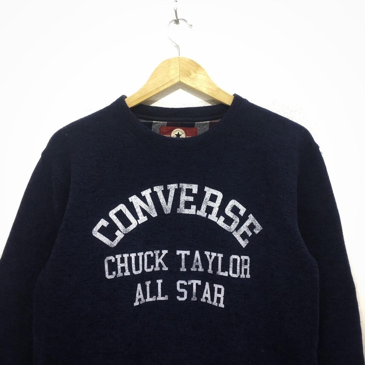 Converse Vintage CONVERSE ALL STAR Chuck Taylor Crewneck Sweater Size L / US 10 / IT 46 - 2 Thumbnail