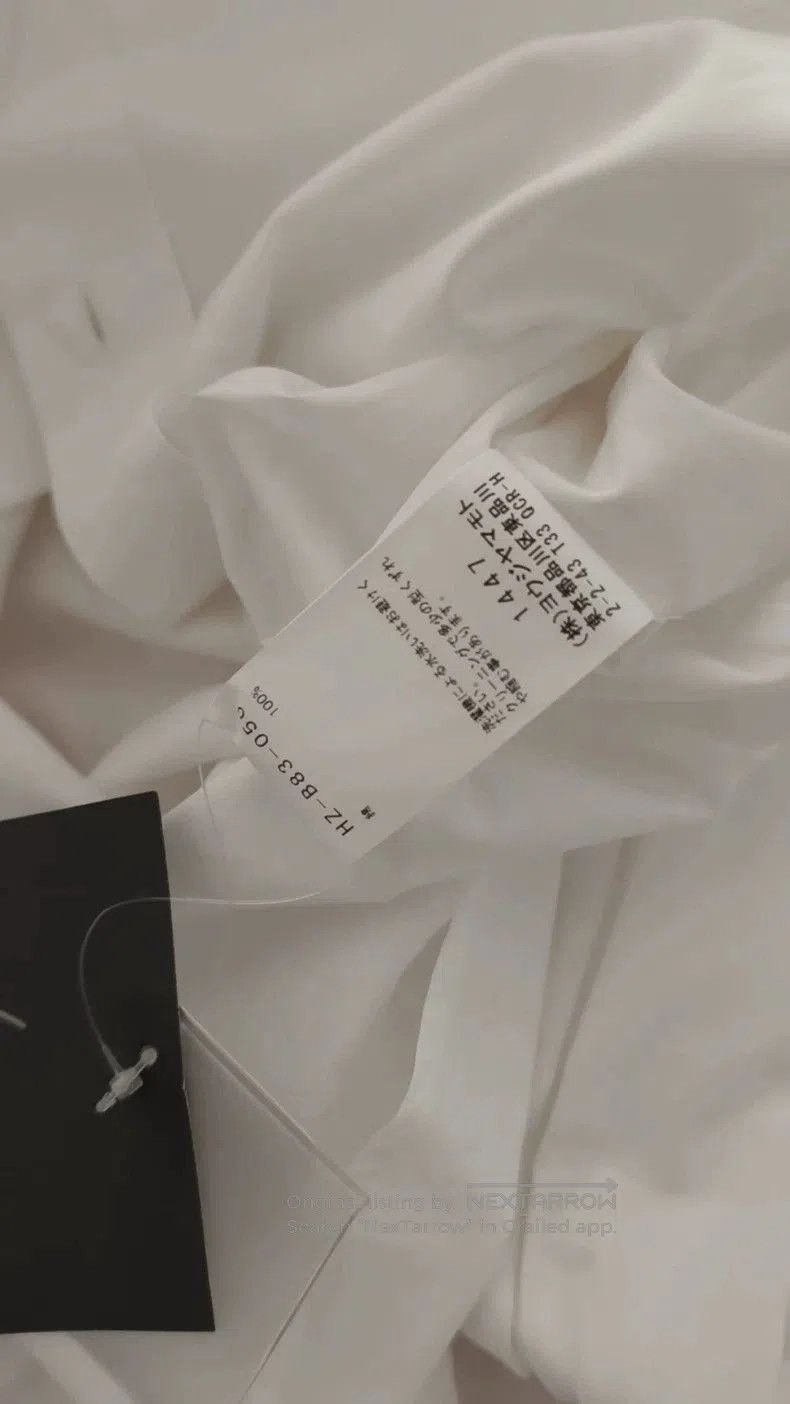 Yohji Yamamoto Yohji Yamamoto White Shirt Size 2. Size US M / EU 48-50 / 2 - 7 Thumbnail