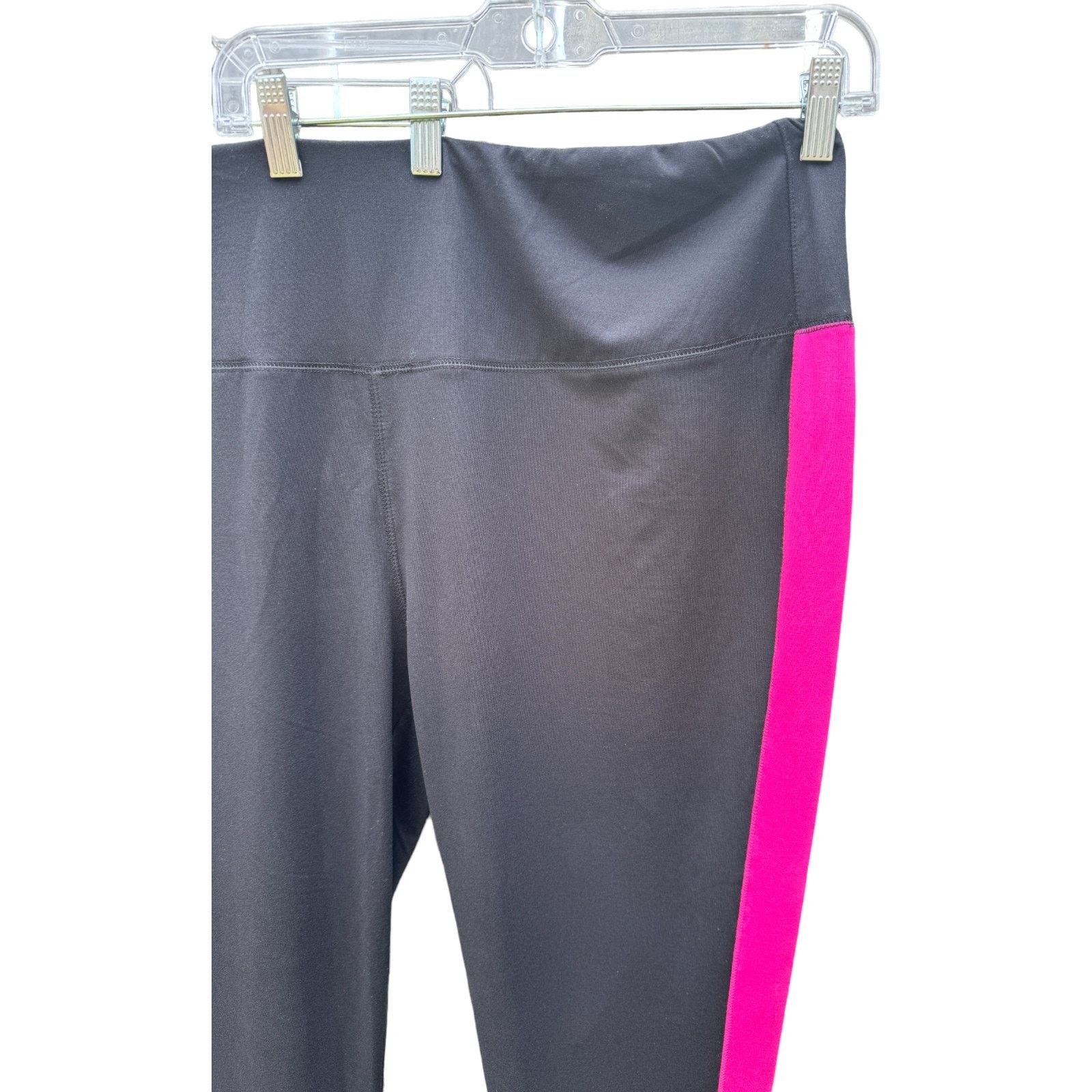 Other Belle Body by Kim Gravel Colorblock Leggings Black 2X Size 40" / US 18 - 7 Thumbnail