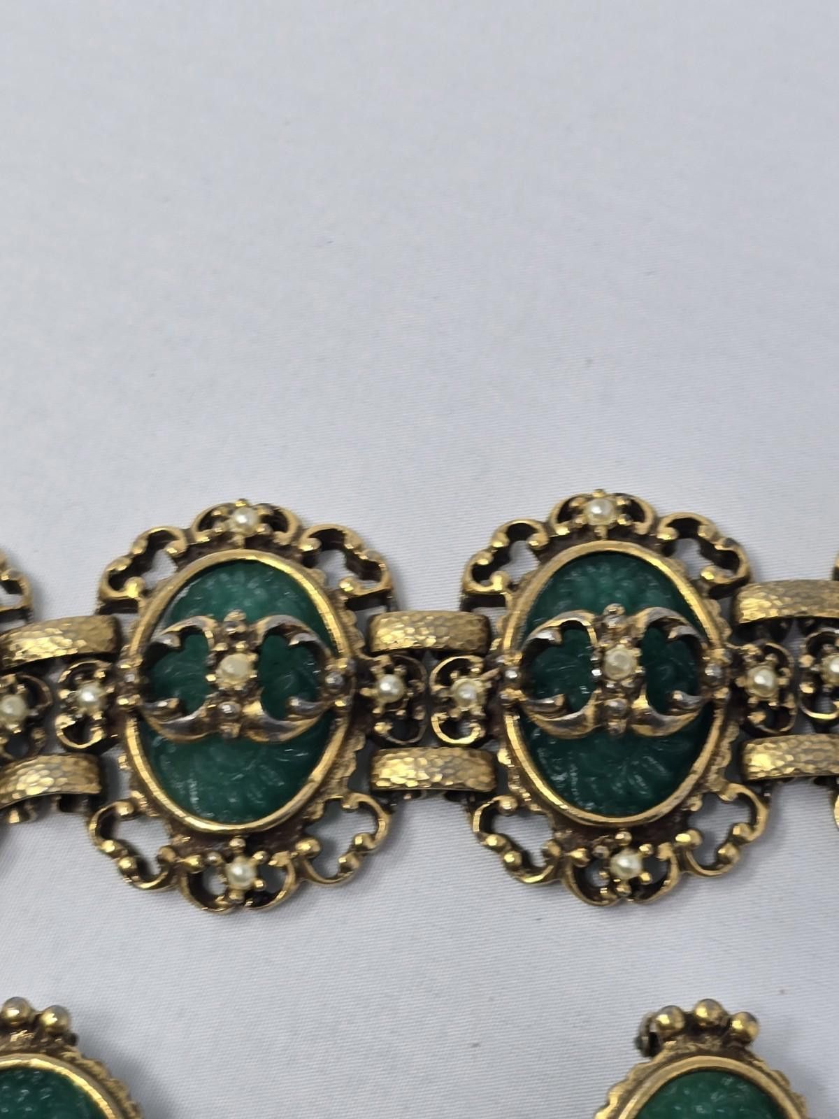 Other Vintage Judy Lee Victorian Revival Bracelet & Earrings Set Size ONE SIZE - 3 Thumbnail