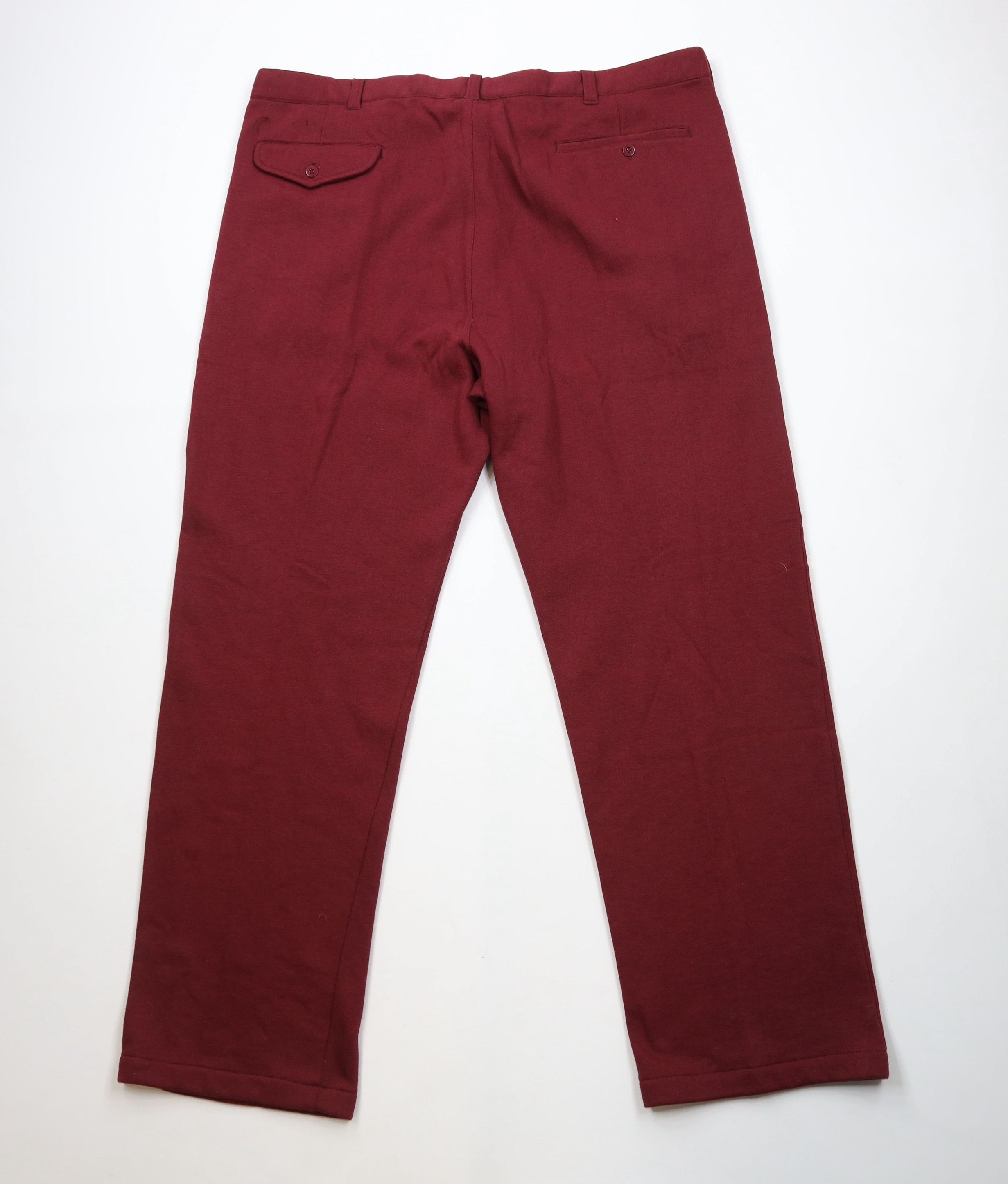 Vintage Vintage 90s Streetwear Wide Leg Sweatpants Chino Pants Red Size US 44 / EU 60 - 11 Thumbnail