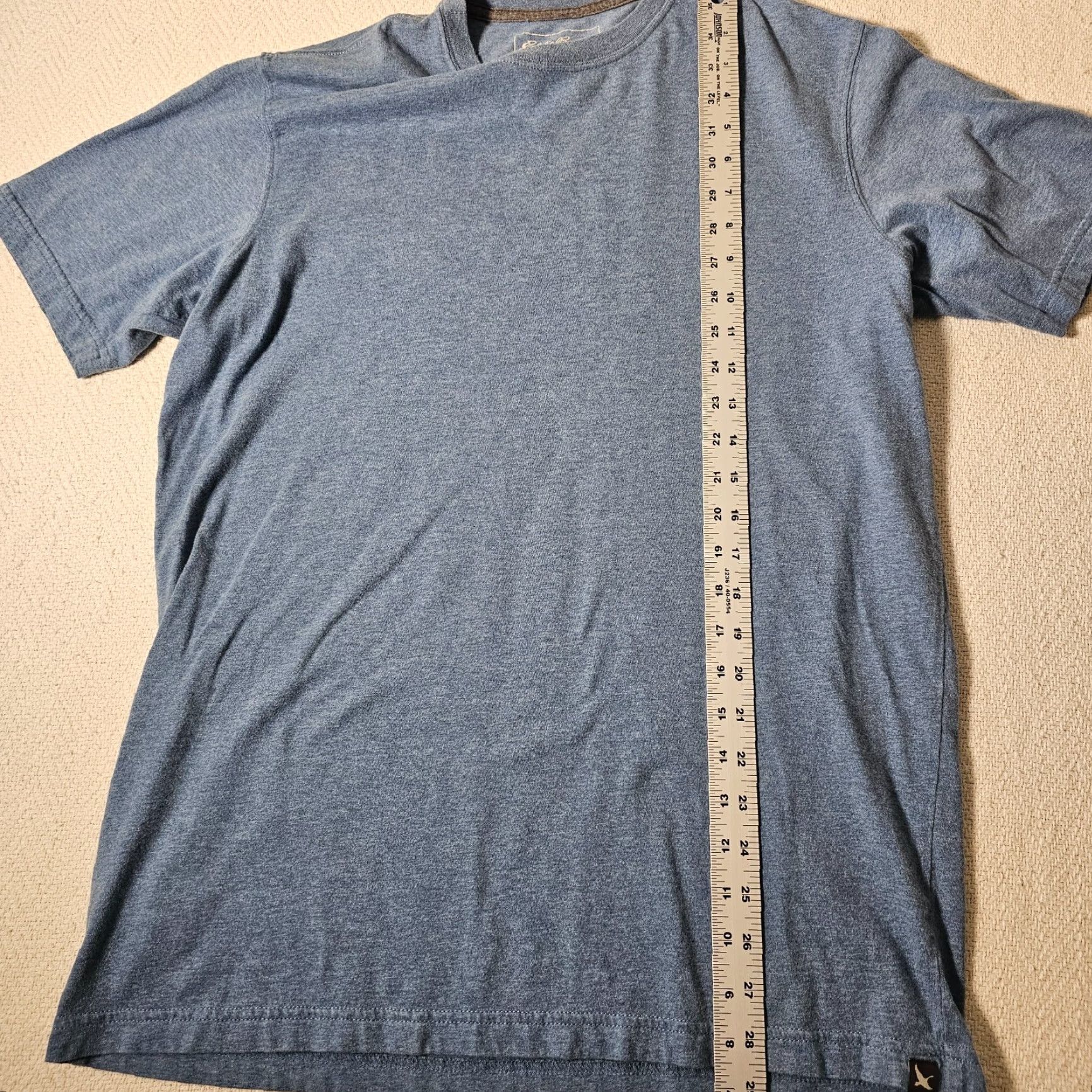 Eddie Bauer Eddie Bauer Men's Tall M Blue Legend Wash Shirt Outdoors Casual Short Sleeve Size US M / EU 48-50 / 2 - 4 Thumbnail
