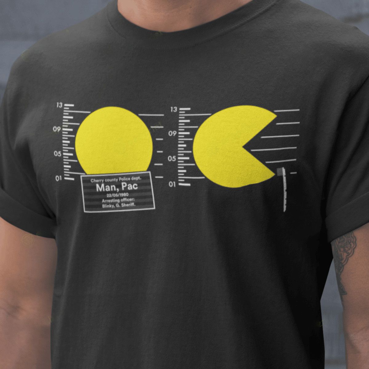 Designer × Vintage Man Pac Pac-Man T-Shirt Size US S / EU 44-46 / 1 - 3 Thumbnail