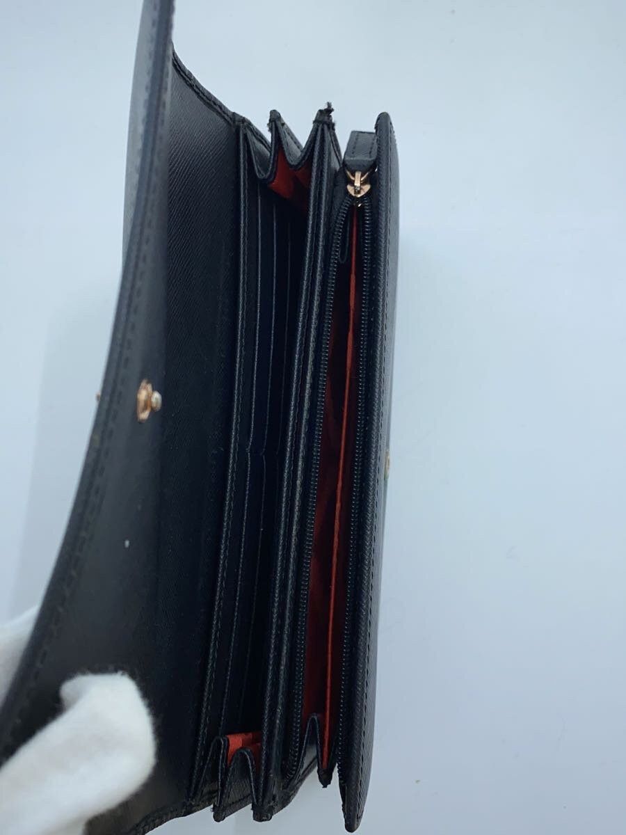 Vivienne Westwood Vivienne Westwood Plain Lthr Long Wallet Black Size ONE SIZE - 5 Thumbnail