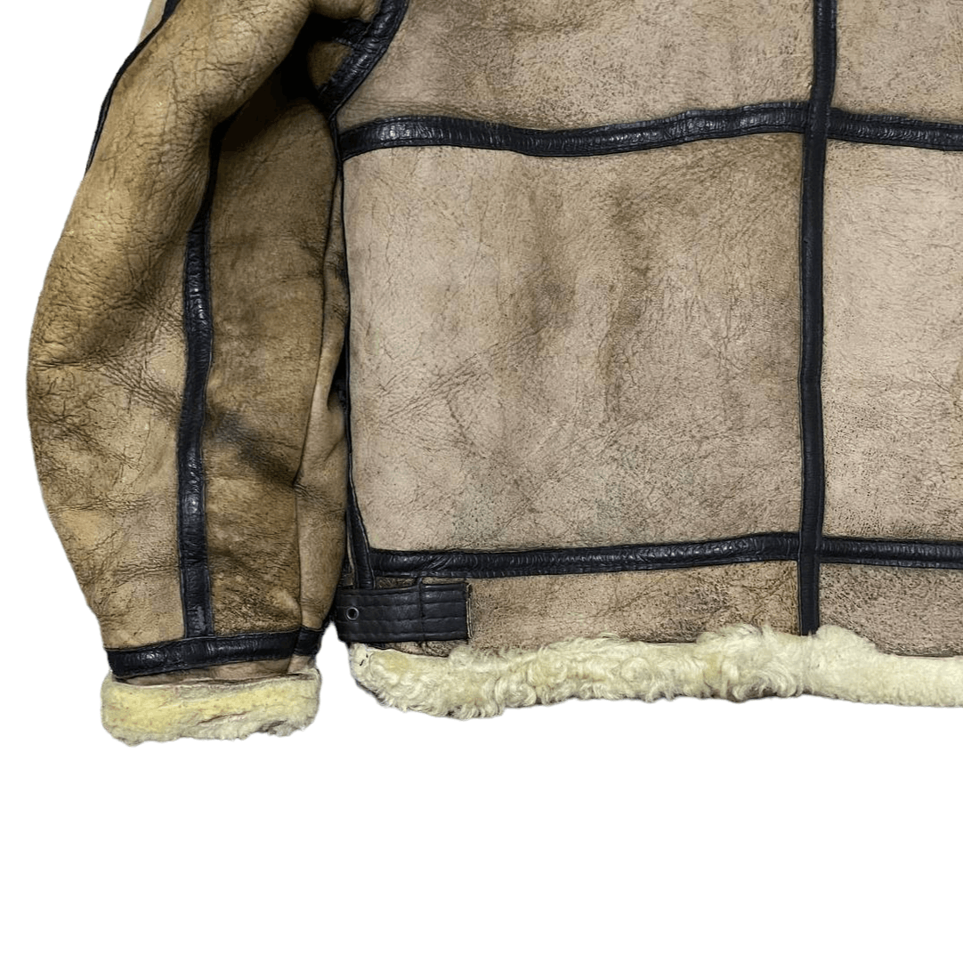 Avirex Vintage 80's Avirex B 3 Sheepskin Leather Jacket Shearling Size US M / EU 48-50 / 2 - 18 Thumbnail
