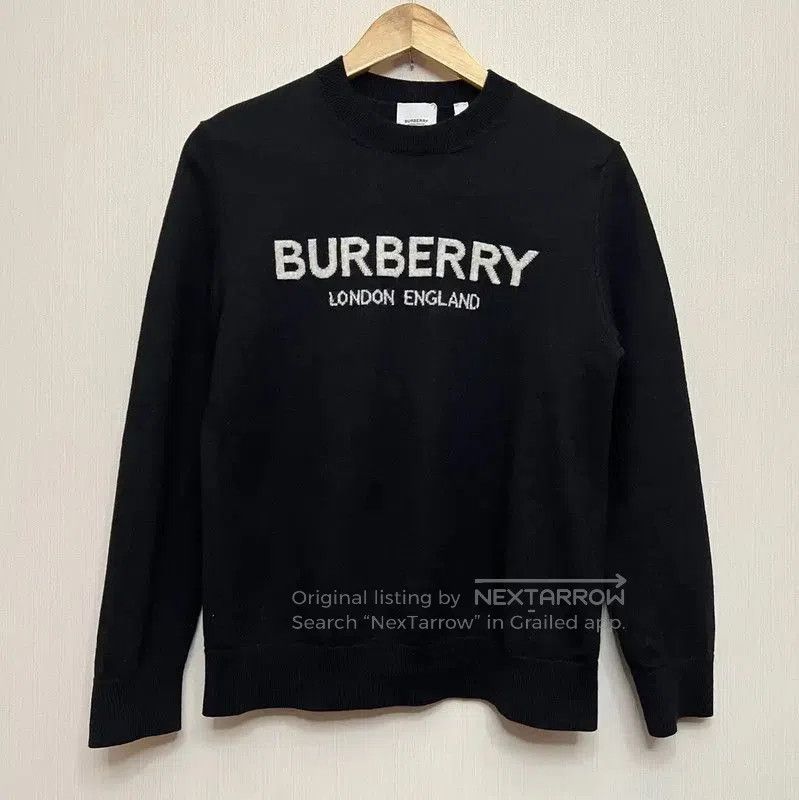 Burberry Burberry Black Wool Sweater for Men. Size US M / EU 48-50 / 2 - 1 Thumbnail
