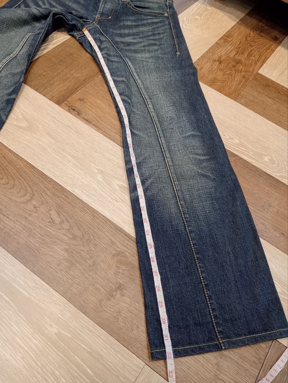 Takeo Kikuchi TAKEO KIKUCHI JAPAN BLUE DENIM BAGGY PANTS Size US 32 / EU 48 - 15 Thumbnail