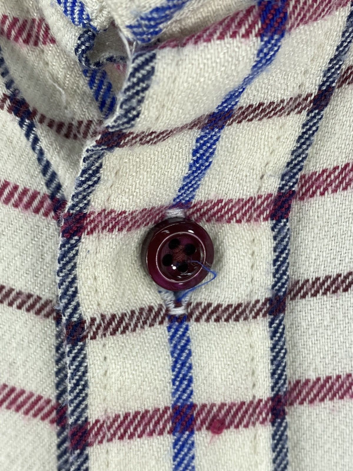 Hush Puppies Hush Puppies Flannel Grid Check Shirt Button Up Size US M / EU 48-50 / 2 - 9 Thumbnail