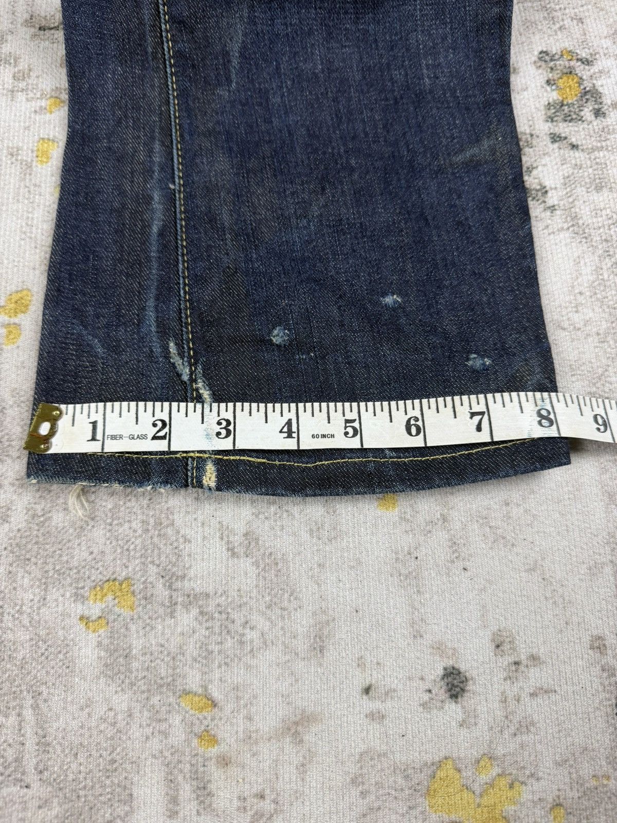 Tornado Mart Vintage 90s Replay Flared Wash Jeans Size US 28 / EU 44 - 12 Thumbnail