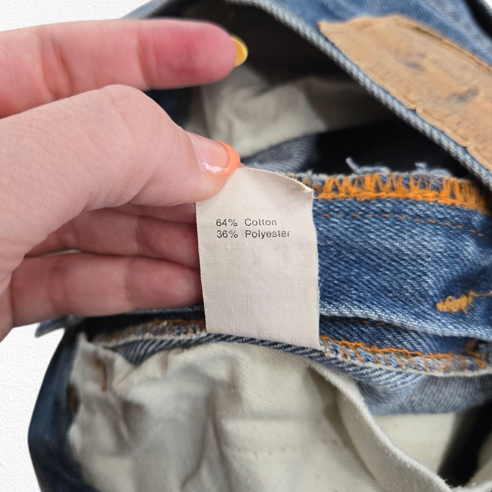 Vintage Vintage 70s Plain Pockets Flare Jeans 26 Size 26" / US 2 / IT 38 - 8 Thumbnail