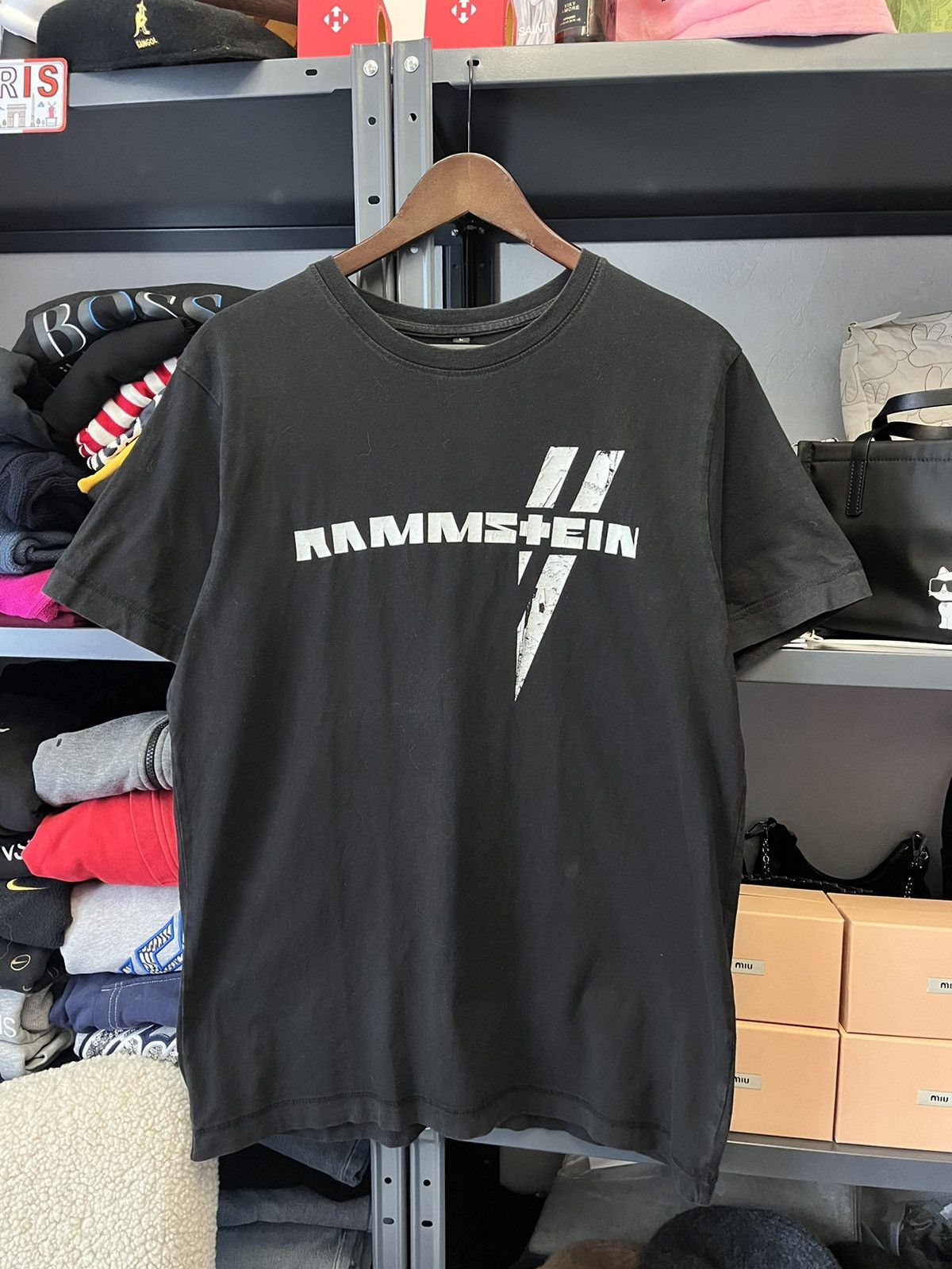 Band Tees Vintage Rammstein T-shirt Size US L / EU 52-54 / 3 - 1 Thumbnail