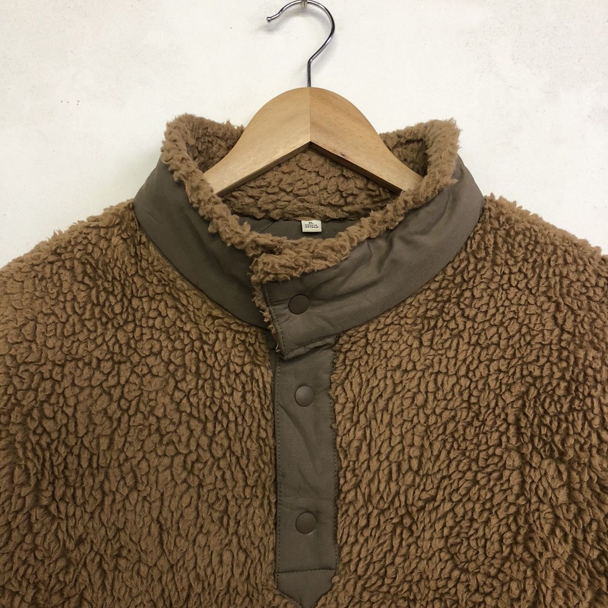 Uniqlo × White Mountaineering White Mountaineering X Uniqlo Oversized Pullover Fleece Size US XL / EU 56 / 4 - 5 Thumbnail