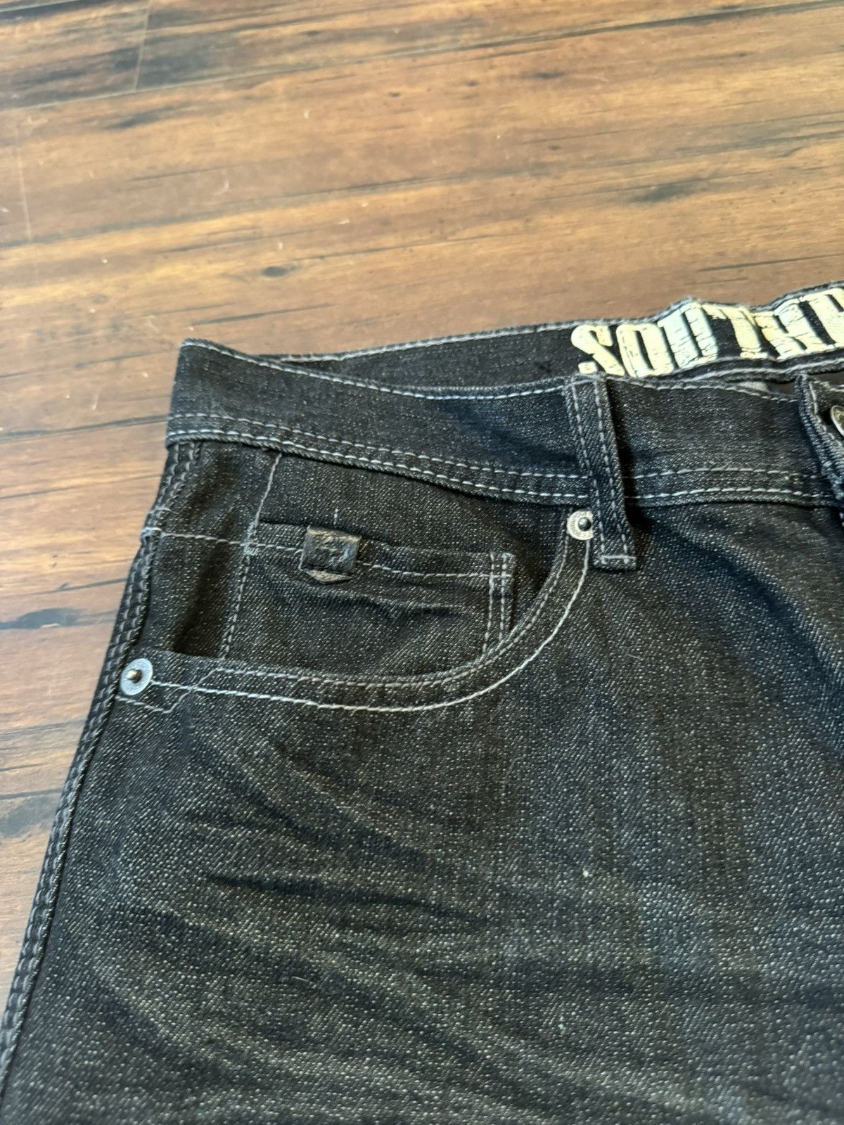 Southpole Y2K Black Southpole Baggy Jeans Size US 34 / EU 50 - 3 Thumbnail