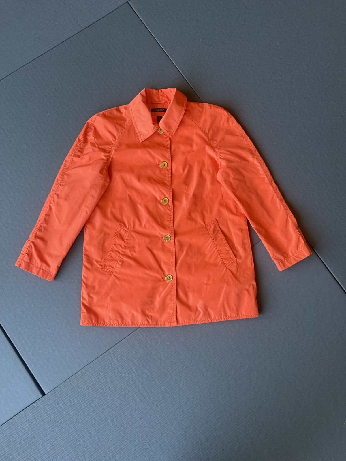 Ralph Lauren Ralph Lauren classic light lined orange jacket sz M Size M / US 6-8 / IT 42-44 - 1 Thumbnail