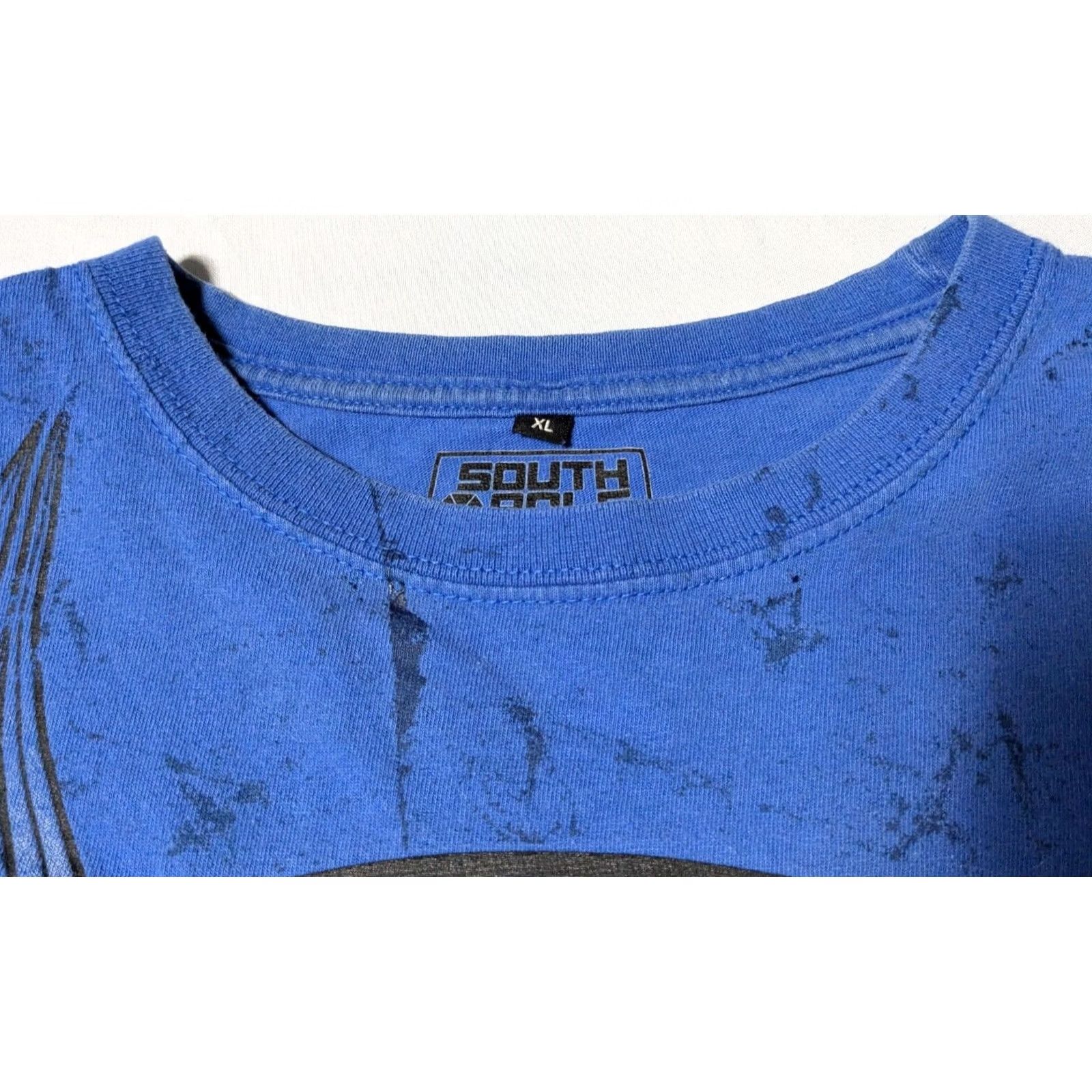 Southpole Southpole T-Shirt Men XL Blue FADED Graphic Ride for Life Truth and Liberty Size US XL / EU 56 / 4 - 7 Thumbnail